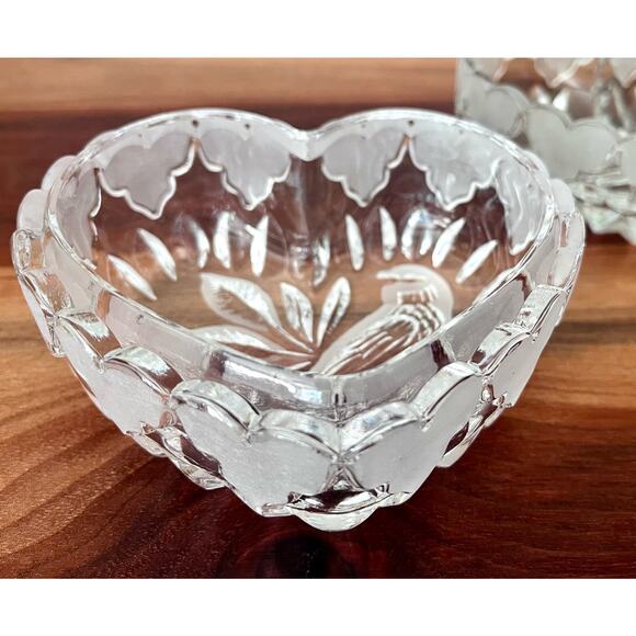 Hofbauer The Byrdes Collection Heart Box 1416 Leaded Crystal Trinket Box NIB - Picture 9 of 15